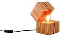 Trio Leuchten Tischleuchte TREASURE, natur, Holz