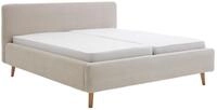 XORA Polsterbett MATTIS, beige, Cord