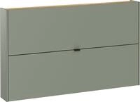 MID.YOU Schuhschrank AMECA, gr&uuml;n, Holznachbildung