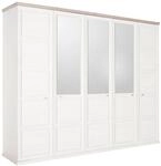 Hom&acute;in Dreht&uuml;renschrank 5-t&uuml;rig CAMRON, Pinie, MDF