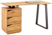 Linea Natura Schreibtisch LYNX, wildeiche, Massivholz