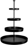 ASA SELECTION Etagere 4-stufig GRANDE, schwarz, Steingut
