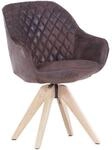 Landscape Stuhl COOL, braun, Microfaser