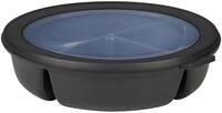 Mepal Bento Bowl Nordic black CIRQULA, schwarz, Polyproplyen