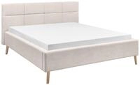 Set one by Musterring Polsterbett SET ONE CARY, beige, Cord
