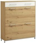 VOSS Schuhschrank VEDO, eiche, Teilmassiv