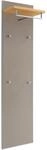 VOSS Garderobenpaneel SANTINA, taupe, Glas