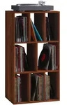 VCM LP-Regal SCHALTINO, nussbaum, Holznachbildung