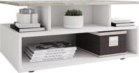 VCM Couchtisch ESILA, beton, Holznachbildung
