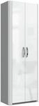 Moderano Mehrzweckschrank MILANO, Aluminium