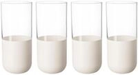 Villeroy &amp; Boch Longdrinkglas 4-tlg. MANUFACTURE ROCK BLANC,...