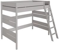 Paidi Hochbett TIAGO, grau, Holznachbildung