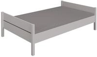 Paidi Bett TIAGO, grau, Holznachbildung