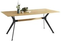 Linea Natura Esstisch 180x90 D&Uuml;SSELDORF, eiche, Massivholz