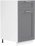 VCM Unterschrank Schublade 40 cm COLURA, anthrazit, Holznachbildung