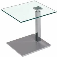 Zurbr&uuml;ggen Couchtisch IL-UP, edelstahl, MDF