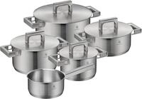 WMF Topfset 5-tlg. ULTIMATE COOL, silber, Edelstahl