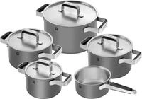 ZWILLING Topfset 5-tlg. PURE, grau, Edelstahl