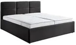 Z2 Polsterbett PB100 DURANGO, anthrazit, Webstoff