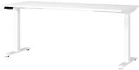 E-Serie E-Schreibtisch 180x80 E-SYSTEM, Holznachbildung