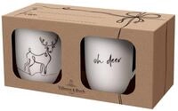 Villeroy &amp; Boch Tassenset Rentier 2-tlg. X-MAS, multicolour,...