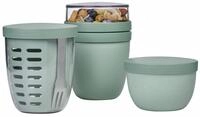 Mepal Snackpot-Set 3-tlg. RANGE Nordic Sage, gr&uuml;n, Polyproplyen