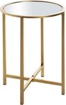 Zurbr&uuml;ggen Beistelltisch, gold, Metall