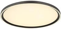 Globo Lighting Deckenleuchte, grau, Aluminium