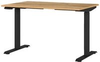 E-Serie E-Schreibtisch E-SYSTEM, eiche, Holznachbildung