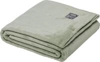 s.Oliver Decke Kuschelsoft, salbei, Mischgewebe