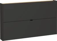 MID.YOU Schuhschrank AMECA, braungrau, Holznachbildung