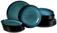Ritzenhoff &amp; Breker Tafelset 18-tlg. BALI, blau, Steinzeug