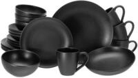 Creatable Kombiset 20-tlg MAGIC BLACK, schwarz, Steinzeug