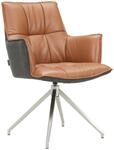 Novel Sessel OSAKA 3.0, Cognac, Leder