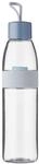 Mepal Trinkflasche Nordic blue ELLIPSE, klar, Kunststoff