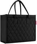 Reisenthel Daily Shopper Rhombus Black, schwarz, Polyester