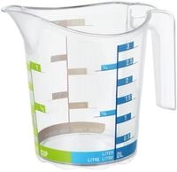 rotho Messbecher DOMINO, transparent, Kunststoff
