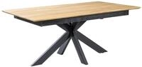 Zurbr&uuml;ggen Esstisch 180x100 FLORIAN, wildeiche, Massivholz