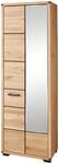 Linea Natura Garderobenschrank GENUA II, Eiche Artisan, Massivholz