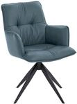 Dieter Knoll Design-Schalensessel PREMIO, ocean, Leder