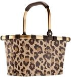 Reisenthel Carrybag XS Frame Leo Macchiato, leopard, Polyester