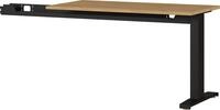 MID.YOU Schreibtischanbau 90&deg; AGENDA HOME, eiche, Holznachbildung