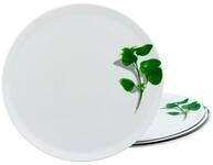 Creatable Pizzateller 4-tlg KR&Auml;UTER, gr&uuml;n, Porzellan