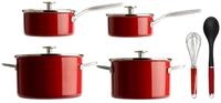 KitchenAid Topfset 6-tlg. EMPIRE ROT, rot, Emaille