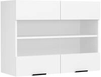 VCM H&auml;ngeschrank Glas FASOLA, Holznachbildung