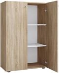 VCM Schuhschrank LONA, Eiche s&auml;gerau/sonoma, Holznachbildung