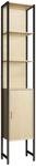 VCM Hochschrank EDINO, eiche, MDF