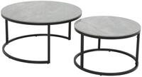 Z2 Couchtisch 2er-Set LUIS, grau