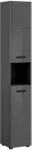 MID.YOU Hochschrank SOFT, grau, Holznachbildung