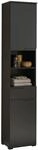 XORA Hochschrank SPICE, schwarz, Holznachbildung